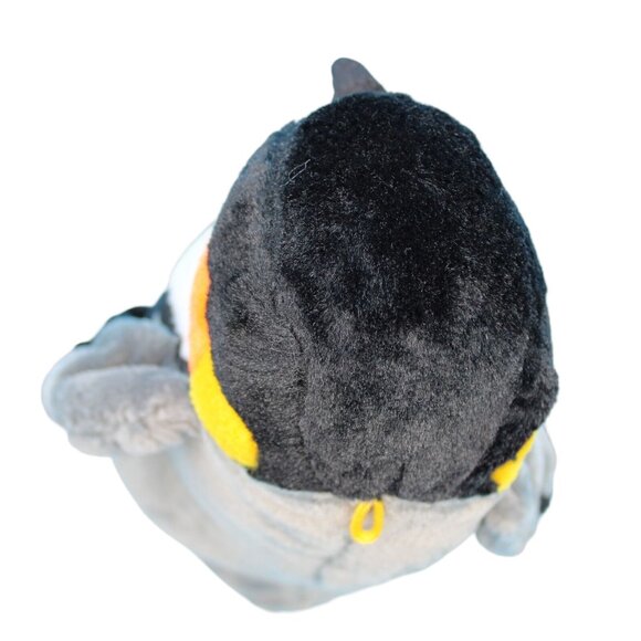 Emperor Penguin Classic Toy Company 2007 Grey White Black Stuffed Plush Toy 13" - Picture 7 of 10